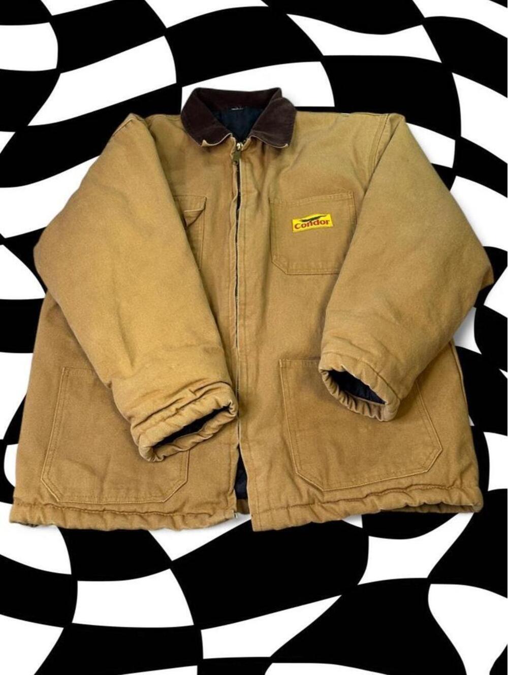 Condor tan & brown workwear jacket